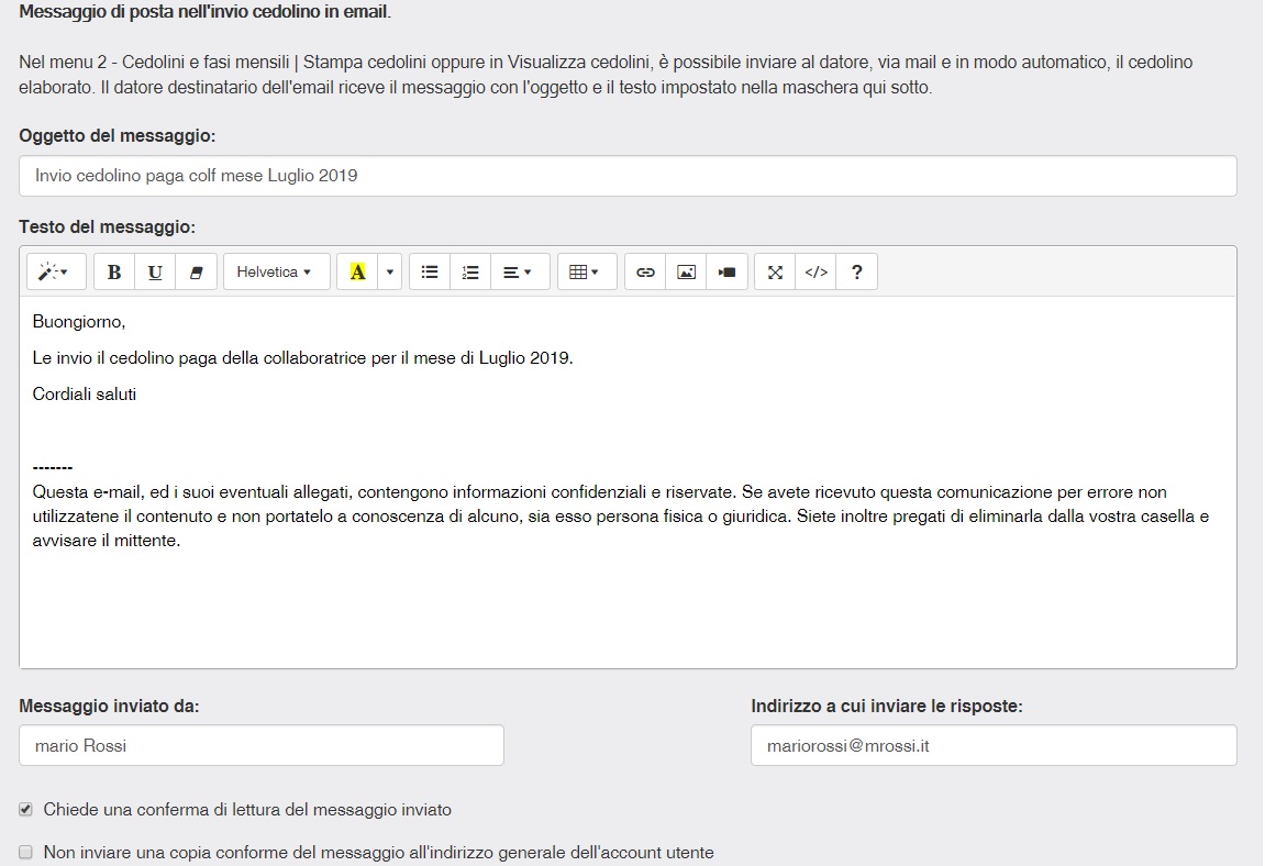 invio busta paga colf invio busta paga colf